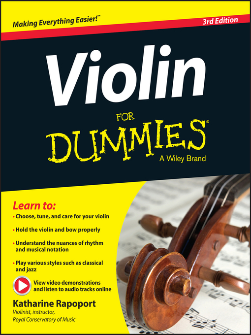 Cover image for Violin For Dummies